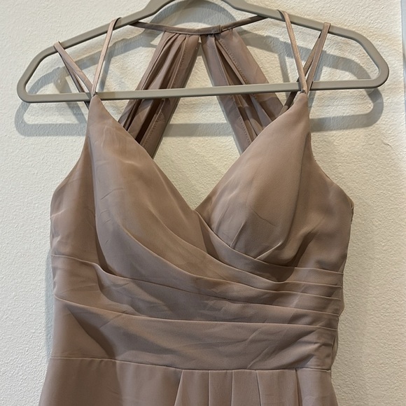 SORELLA VITA DESIGNER BRIDESMAID GOWNS Blush Size 8 Evening Formal - Picture 2 of 13